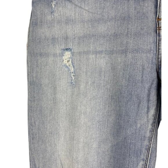 Hudson Blue Light Wash Natalie Midrise Ankle Super Skinny Distressed Jeans 29 - Picture 10 of 14